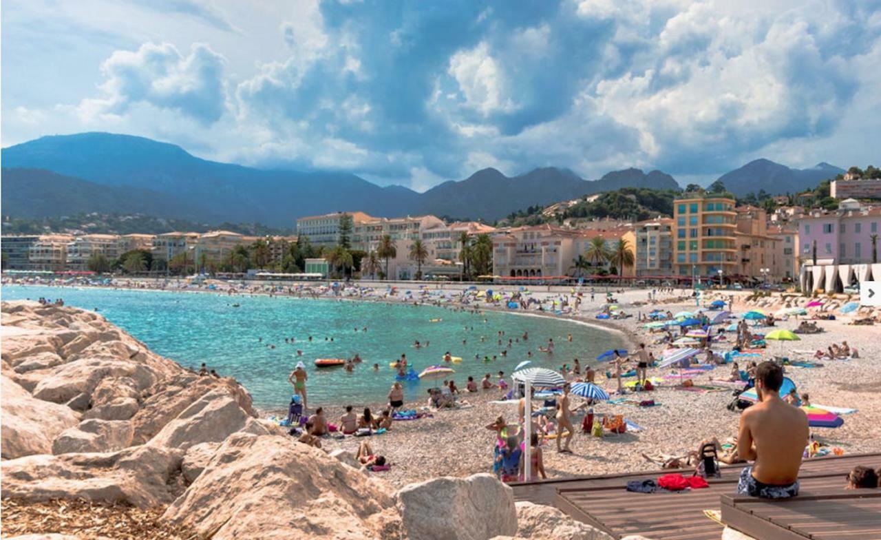 Menton Smartworking And Relax On The Beach, Seaview Zewnętrze zdjęcie